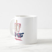 Baseball-Lebensstil-Shirt Jugend Baseballhandschuh Kaffeetasse (Vorderseite Links)