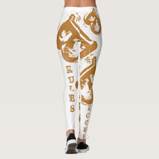 Baseball Leggings (Rückseite)
