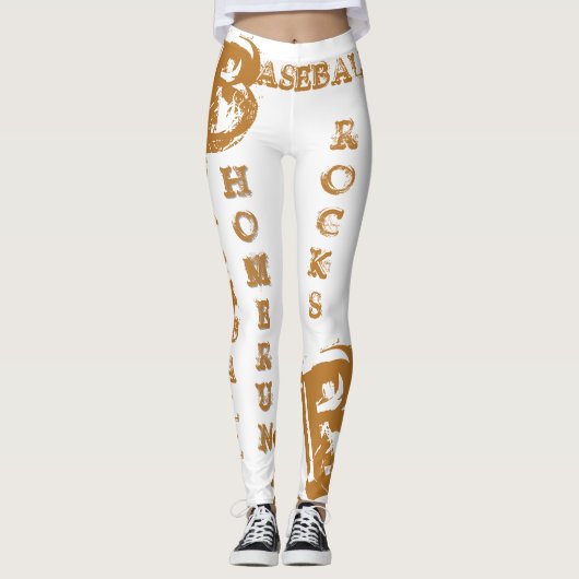 Baseball Leggings (Vorderseite)