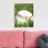 Baseball-Leinwand Leinwanddruck (Insitu (Wohnzimmer))