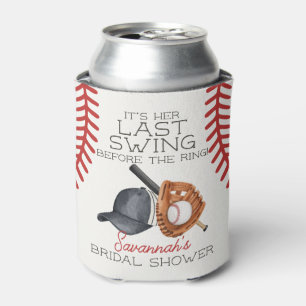 Baseball Letzter Schlag Home Run Brautparty Gesche Dosenkühler
