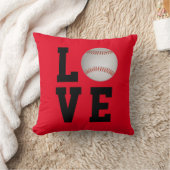 Baseball-Liebe kundengerecht Kissen (Decke)