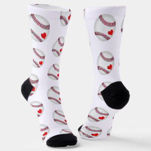Baseball Liebe Socken
