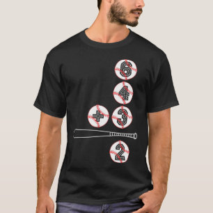 Baseball liebt 6432 Doppel-Play-Ball T-Shirt