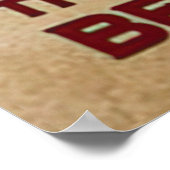 Baseball Life Poster, Baseball Wall Art, Baseball Poster (Ecke)