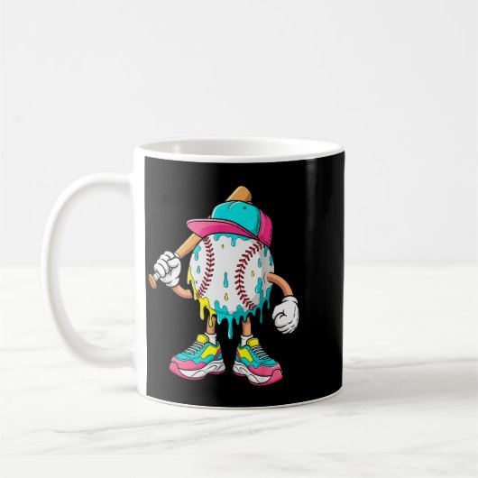 Baseball Lifestyle 101 Apparel Youth Baseball Drip Kaffeetasse (Links)