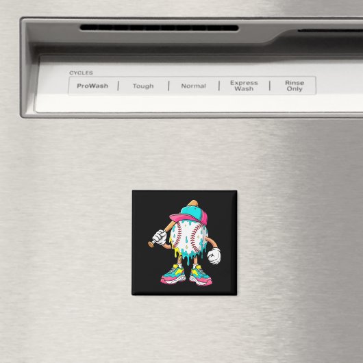 Baseball Lifestyle 101 Apparel Youth Baseball Drip Magnet (In Situ (Geschirrspüler))