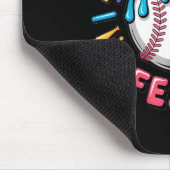 Baseball Lifestyle 101 Apparel Youth Drip Baseball Mousepad (Ecke)