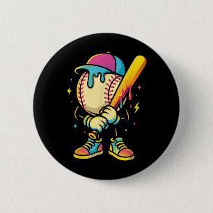 Baseball Lifestyle 101 Bekleidungsjugend Baseball Button