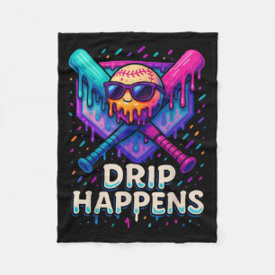 Baseball Lifestyle 101 Bekleidungsjugend Baseball  Fleecedecke