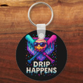 Baseball Lifestyle 101 Bekleidungsjugend Baseball Schlüsselanhänger (Vorderseite)