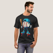 Baseball Lifestyle 101 Bekleidungsjugend Baseball T-Shirt (Vorne ganz)