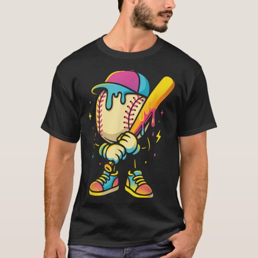 Baseball Lifestyle 101 Bekleidungsjugend Baseball T-Shirt (Vorderseite)