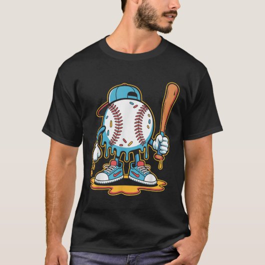 Baseball Lifestyle 101 T-Shirt Jugend Baseball Tro (Vorderseite)
