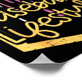 Baseball Lifestyle Ball Sprinkles Drip Boys Kids M Poster (Ecke)