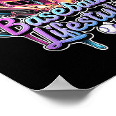 Baseball Lifestyle Ice Tropfen Men Boys Kinder Gi Poster (Ecke)