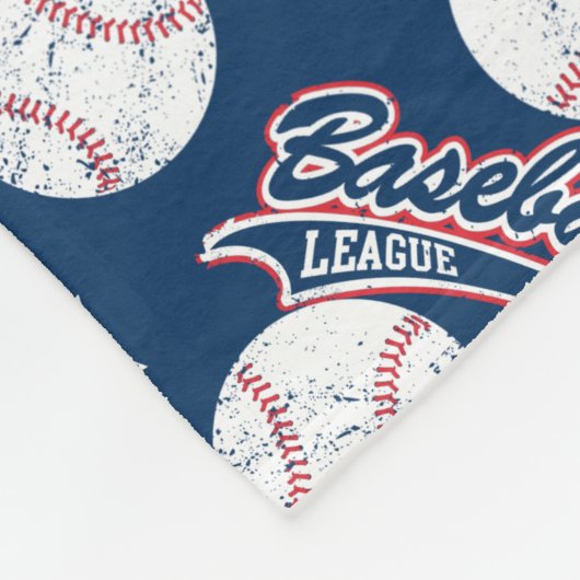 Baseball-Liga Fleecedecke (Ecke)