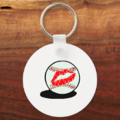 Baseball Lippen Schlüsselanhänger (Vorderseite)