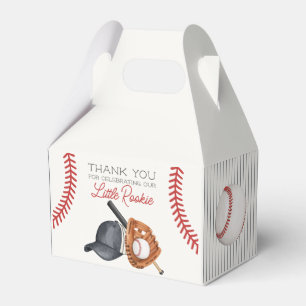 Baseball Little Rookie Zuhause Run Birthday Party Geschenkschachtel