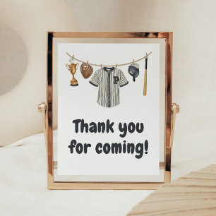 Baseball Little Slugger Danke, dass du gekommen bi Poster