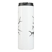 Baseball-Logo, Baseball-Individuelle Name, Basebal Thermosbecher (Rückseite)