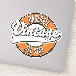 Baseball-Logo im Vintage-Stil. Aufkleber