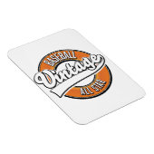 Baseball-Logo im Vintagen Stil. Magnet (Rechte Seite)
