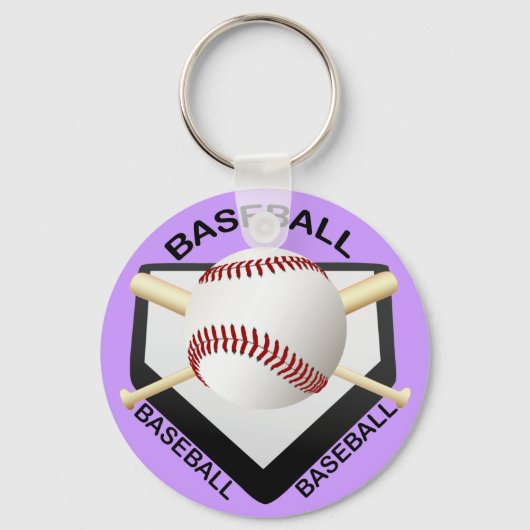 BASEBALL-LOGO SCHLÜSSELANHÄNGER (Vorderseite)