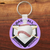 BASEBALL-LOGO SCHLÜSSELANHÄNGER (Vorderseite)