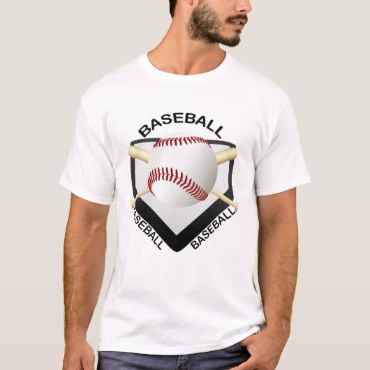 BASEBALL-LOGO T-Shirt (Vorderseite)