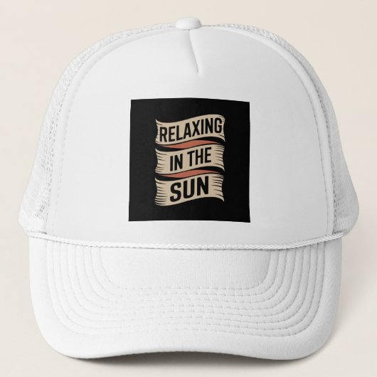 Baseball Logo Trucker Hat Truckerkappe (Vorderseite)