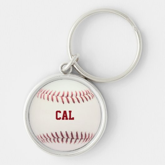 Baseball Look Personalisierter Schlüsselanhänger (Vorne)