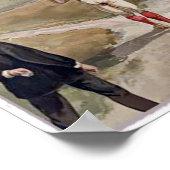 Baseball Louis Prang Antique Print 1887 Poster (Ecke)