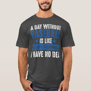 Baseball Lover Coole Geschenke für Spielertrainer T-Shirt