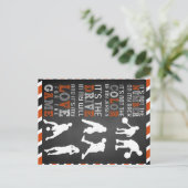 Baseball-Lover-Geschenk, Geschenkidee für Baseball Postkarte (Stehend Vorderseite)