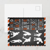 Baseball-Lover-Geschenk, Geschenkidee für Baseball Postkarte (Vorne/Hinten)