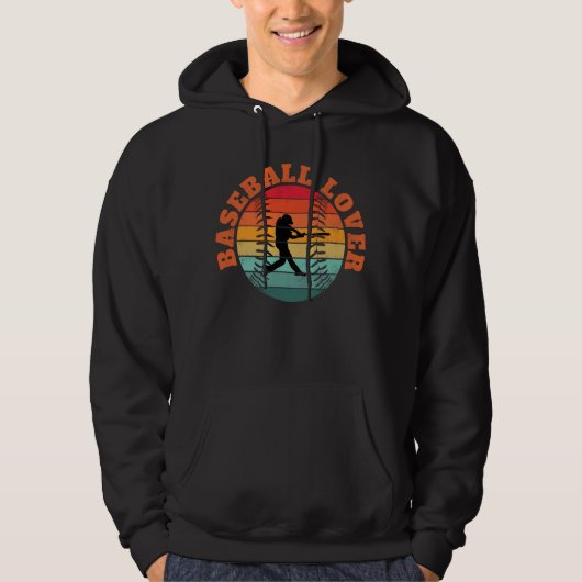 Baseball Lover Hoodie (Vorderseite)