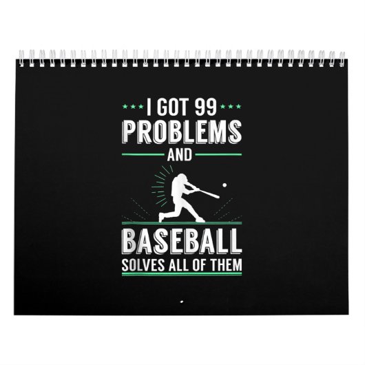 Baseball-Lover-Neuigkeitsgeschenk für Baseball-Fan Kalender (Titelbild)