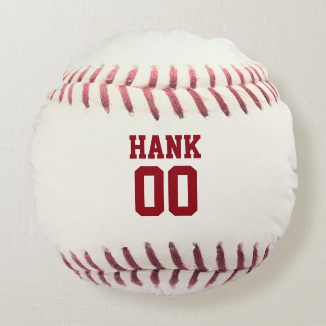 Baseball Lover Personalisiert Kissen (Vorderseite)
