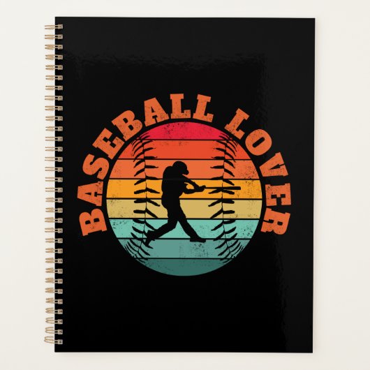 Baseball Lover Planer (Vorderseite)