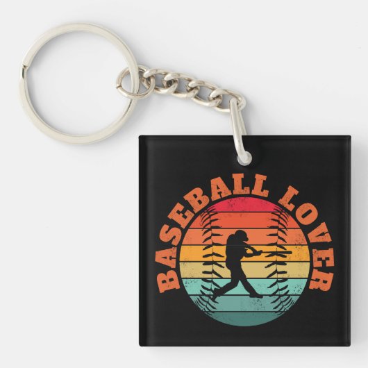 Baseball Lover Schlüsselanhänger (Vorderseite)