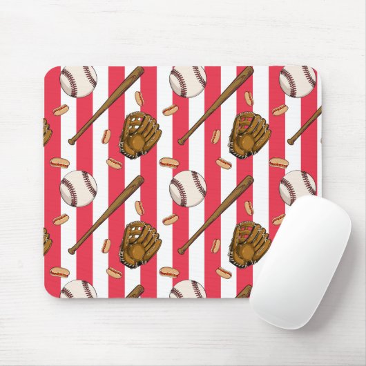 Baseball Lovers Mousepad (Mit Mouse)