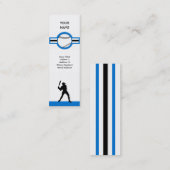 Baseball: Luftstar Mini Visitenkarte (Vorne/Hinten)