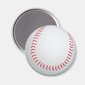 Baseball Magnet (Vorderseite/Rückseite)