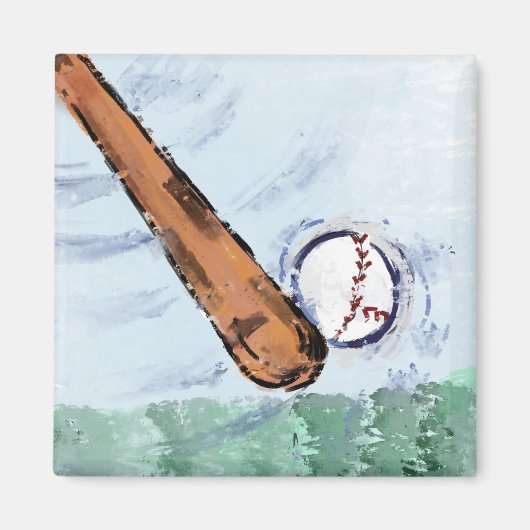 BASEBALL MAGNET (Vorne)