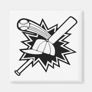 Baseball. Magnet
