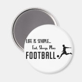 Baseball Magnet (Vorderseite/Rückseite)