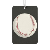 Baseball-Makro mit Namen Autolufterfrischer (Rückseite)