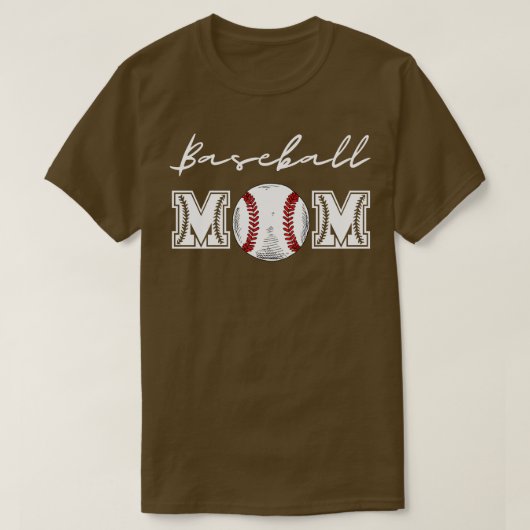 Baseball-Mama 20 T-Shirt (Design vorne)