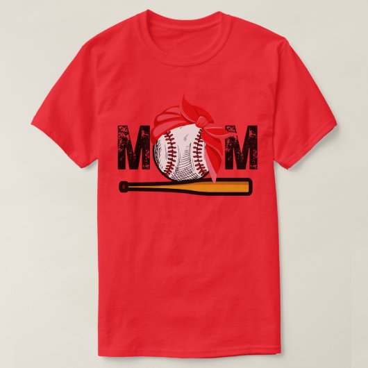 Baseball-Mama 33 T-Shirt (Design vorne)